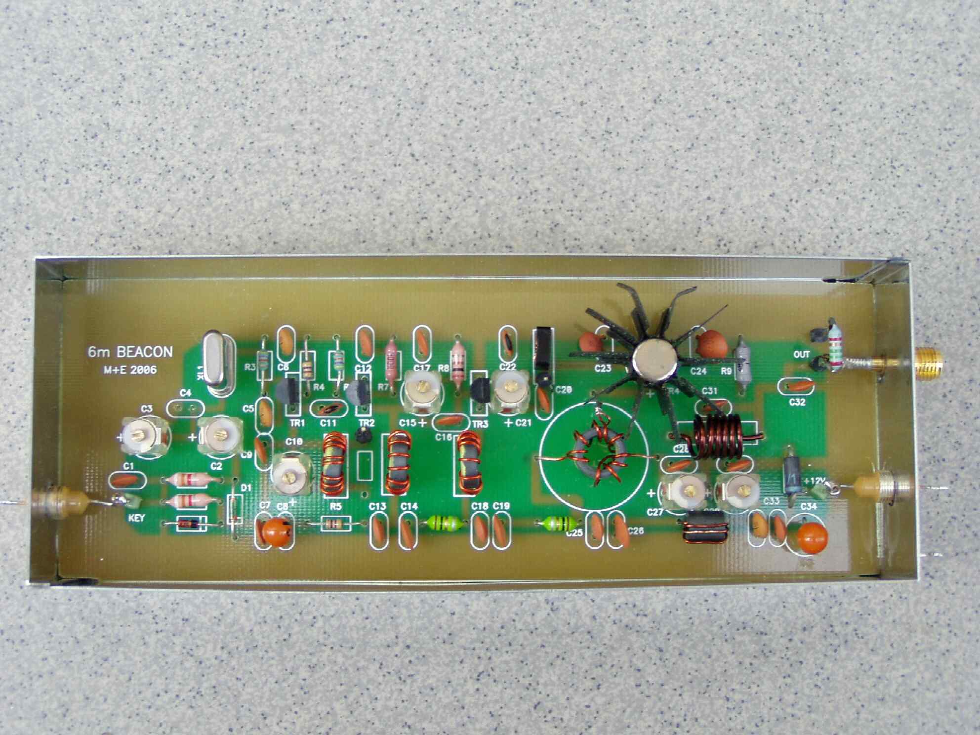 HG1BVB  bcn 50.007MHz multiplier unit