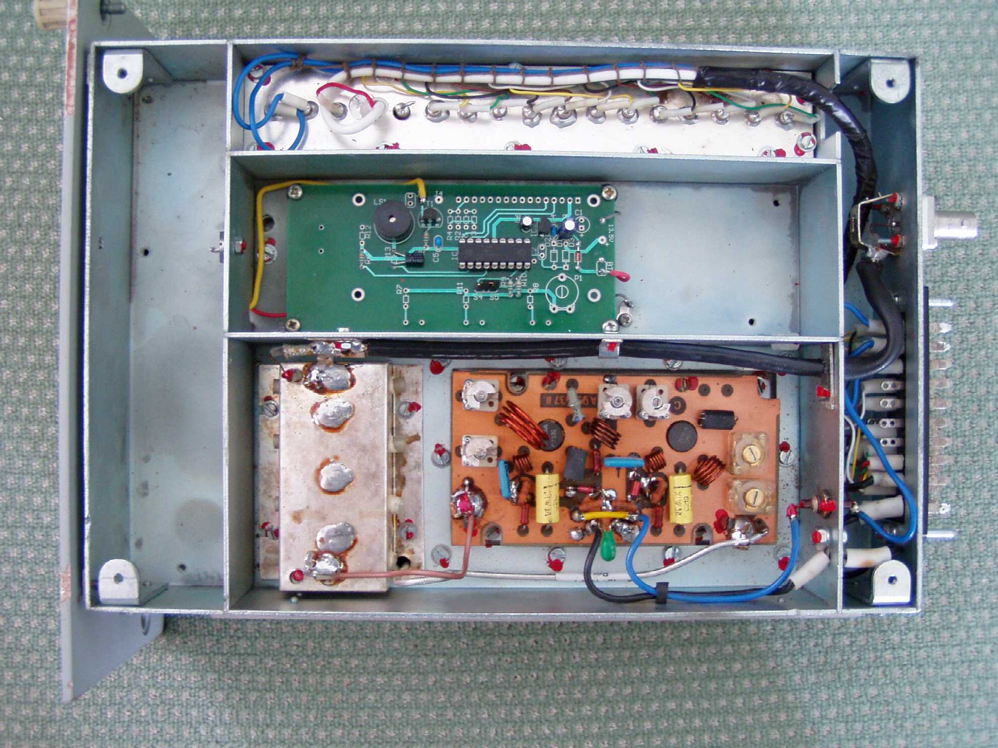 HG1BVB Keying unit(tks HA7CR) and 20W PA unit